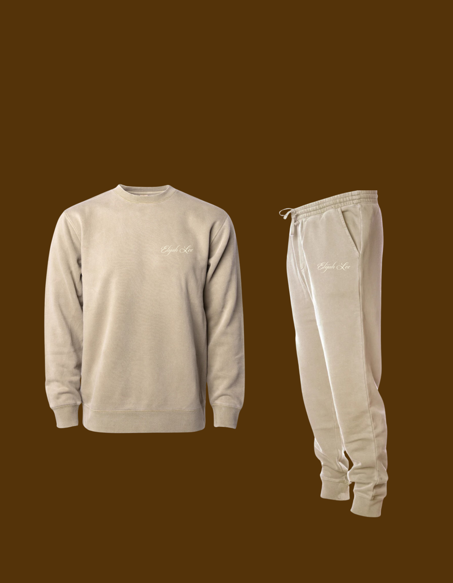 Sandstone Crewneck and Pants Set