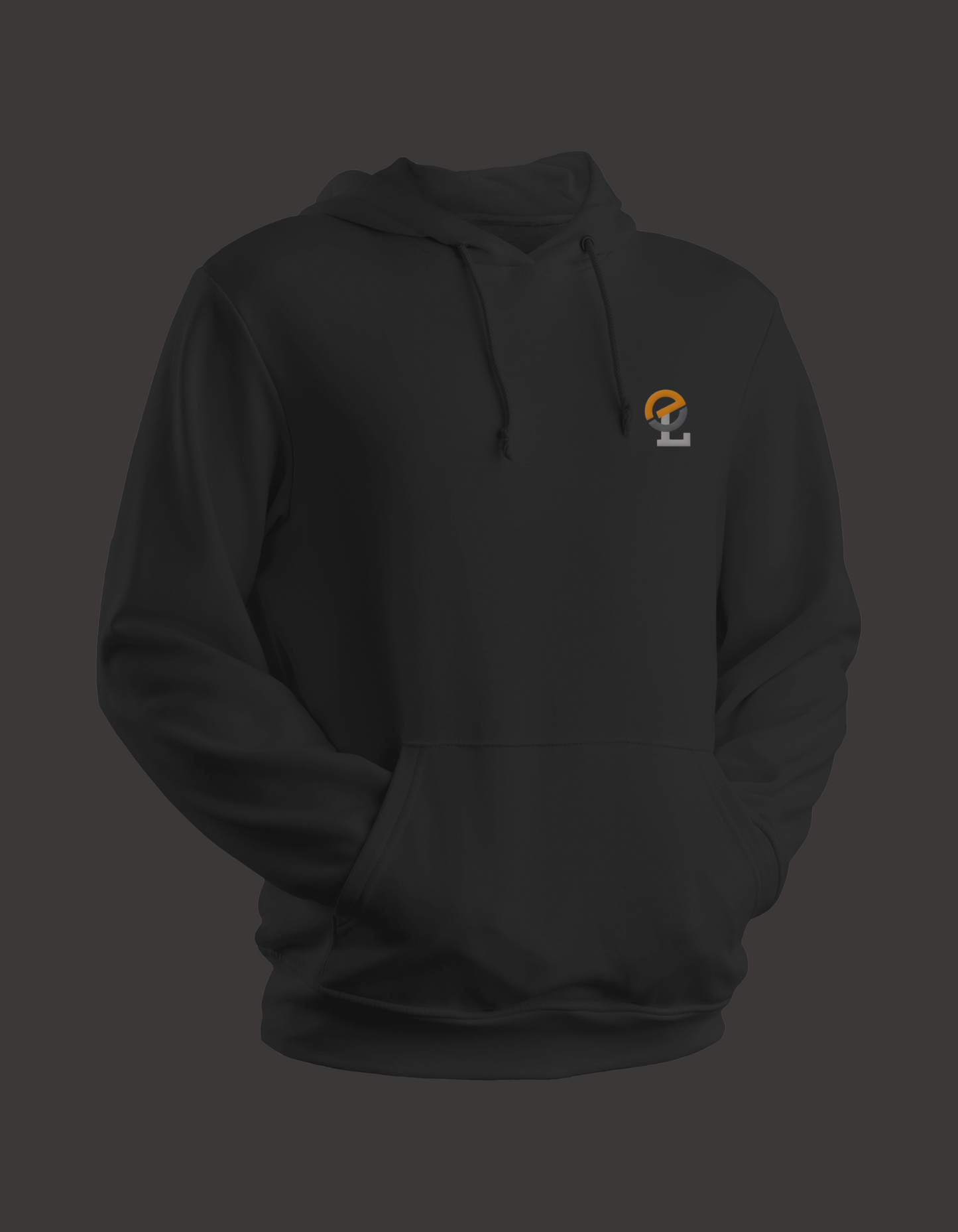 E. L Black Hoodie & Hat Bundle